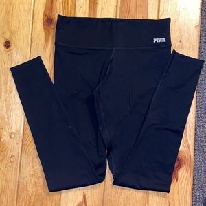 Black Victoria secret ‘Pink’ leggings in great condition